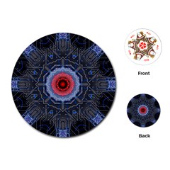 Art Robots Artificial Intelligence Technology Playing Cards Single Design (round) by Ravend