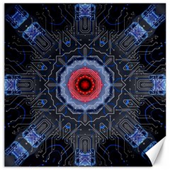 Art Robots Artificial Intelligence Technology Canvas 16  X 16  by Ravend