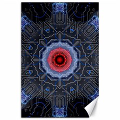 Art Robots Artificial Intelligence Technology Canvas 24  X 36  by Ravend