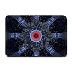 Art Robots Artificial Intelligence Technology Small Doormat by Ravend