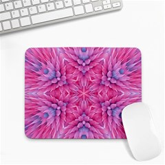 Art Rosette Pattern Background Floral Pattern Small Mousepad by Ravend