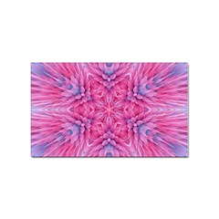 Art Rosette Pattern Background Floral Pattern Sticker Rectangular (100 Pack)