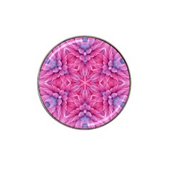 Art Rosette Pattern Background Floral Pattern Hat Clip Ball Marker (4 Pack) by Ravend