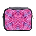 Art Rosette Pattern Background Floral Pattern Mini Toiletries Bag (Two Sides) Back