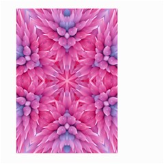 Art Rosette Pattern Background Floral Pattern Large Garden Flag (two Sides) by Ravend