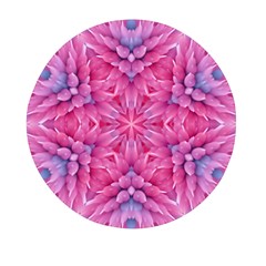 Art Rosette Pattern Background Floral Pattern Mini Round Pill Box (pack Of 3) by Ravend