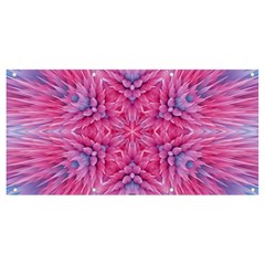 Art Rosette Pattern Background Floral Pattern Banner And Sign 8  X 4 