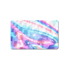 Polygons Bokeh Geometric Art Geometric Background Magnet (name Card)