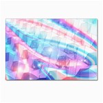 Polygons Bokeh Geometric Art Geometric Background Postcard 4 x 6  (Pkg of 10) Front