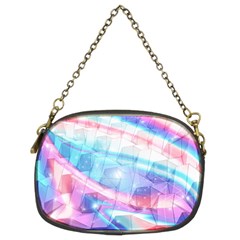 Polygons Bokeh Geometric Art Geometric Background Chain Purse (two Sides) by Ravend