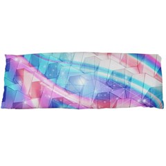 Polygons Bokeh Geometric Art Geometric Background Body Pillow Case (dakimakura) by Ravend