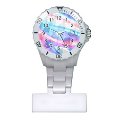 Polygons Bokeh Geometric Art Geometric Background Plastic Nurses Watch by Ravend