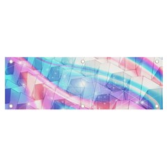 Polygons Bokeh Geometric Art Geometric Background Banner And Sign 6  X 2  by Ravend