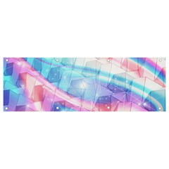 Polygons Bokeh Geometric Art Geometric Background Banner And Sign 9  X 3 