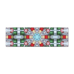 Geometric Symmetrical Symmetry Data Futuristic Sticker (bumper) by Ravend