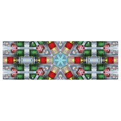 Geometric Symmetrical Symmetry Data Futuristic Banner And Sign 12  X 4 