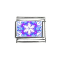 Snowflake Kaleidoscope Template Background Italian Charm (9mm) by Ravend