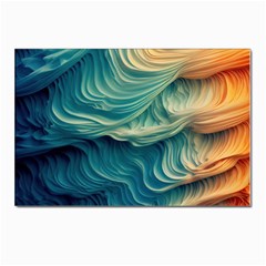 Art Pattern Artis Hands Illustration Postcard 4 x 6  (pkg Of 10)