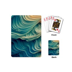 Art Pattern Artis Hands Illustration Playing Cards Single Design (mini) by Ravend