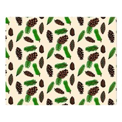 Background Ornamental Spruce Sample Flano Blanket (large)