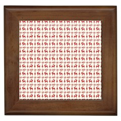 Wrapping Paper Christmas Packaging Surprise Framed Tile