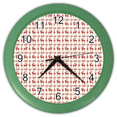 Wrapping Paper Christmas Packaging Surprise Color Wall Clock by Ravend