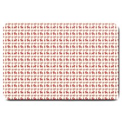 Wrapping Paper Christmas Packaging Surprise Large Doormat by Ravend