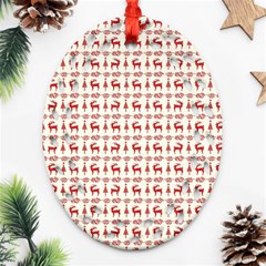 Wrapping Paper Christmas Packaging Surprise Ornament (Oval Filigree)