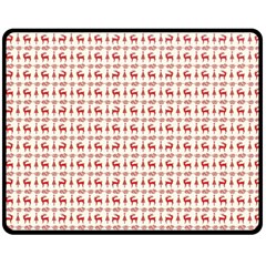 Wrapping Paper Christmas Packaging Surprise Double Sided Fleece Blanket (medium) by Ravend