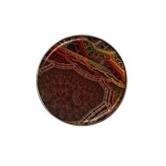 Fractal Pattern Geometric Pattern Disintegration Hat Clip Ball Marker (4 Pack) by Ravend