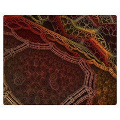 Fractal Pattern Geometric Pattern Disintegration Flano Blanket (medium)