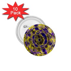 Fractal Glowing Kaleidoscope 1 75  Buttons (10 Pack) by Ravend