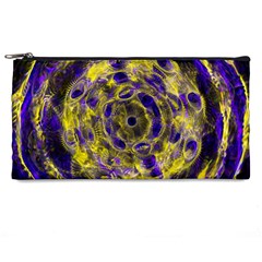 Fractal Glowing Kaleidoscope Pencil Case by Ravend