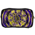 Fractal Glowing Kaleidoscope Toiletries Bag (Two Sides) Front