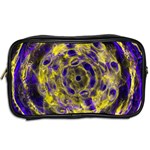 Fractal Glowing Kaleidoscope Toiletries Bag (Two Sides) Back