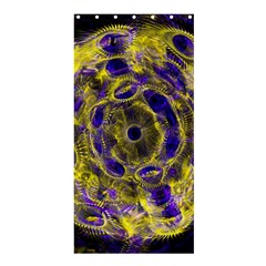 Fractal Glowing Kaleidoscope Shower Curtain 36  X 72  (stall)  by Ravend