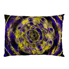 Fractal Glowing Kaleidoscope Pillow Case (two Sides) by Ravend