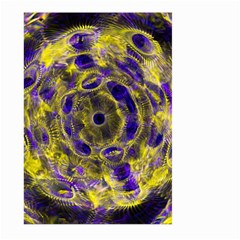 Fractal Glowing Kaleidoscope Large Garden Flag (two Sides) by Ravend