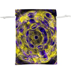 Fractal Glowing Kaleidoscope Lightweight Drawstring Pouch (xl) by Ravend