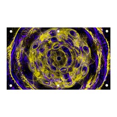 Fractal Glowing Kaleidoscope Banner And Sign 5  X 3  by Ravend