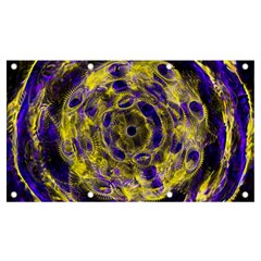 Fractal Glowing Kaleidoscope Banner And Sign 7  X 4  by Ravend