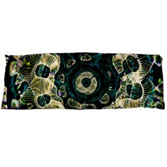 Fractal Glowing Kaleidoscope Wallpaper Art Design Body Pillow Case (dakimakura) by Ravend