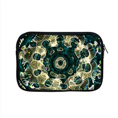 Fractal Glowing Kaleidoscope Wallpaper Art Design Apple Macbook Pro 15  Zipper Case by Ravend