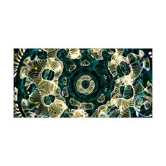 Fractal Glowing Kaleidoscope Wallpaper Art Design Yoga Headband by Ravend