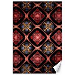 Background Pattern Geometric Wallpaper Seamless Canvas 12  X 18 