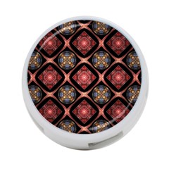 Background Pattern Geometric Wallpaper Seamless 4-port Usb Hub (one Side) by Ravend