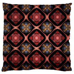 Background Pattern Geometric Wallpaper Seamless Standard Flano Cushion Case (two Sides) by Ravend