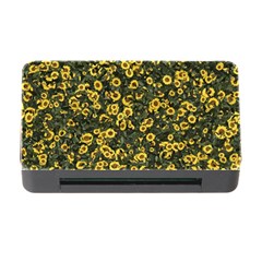 Sunflowers Yellow Flowers Flowers Digital Drawing Memory Card Reader With Cf by Ravend