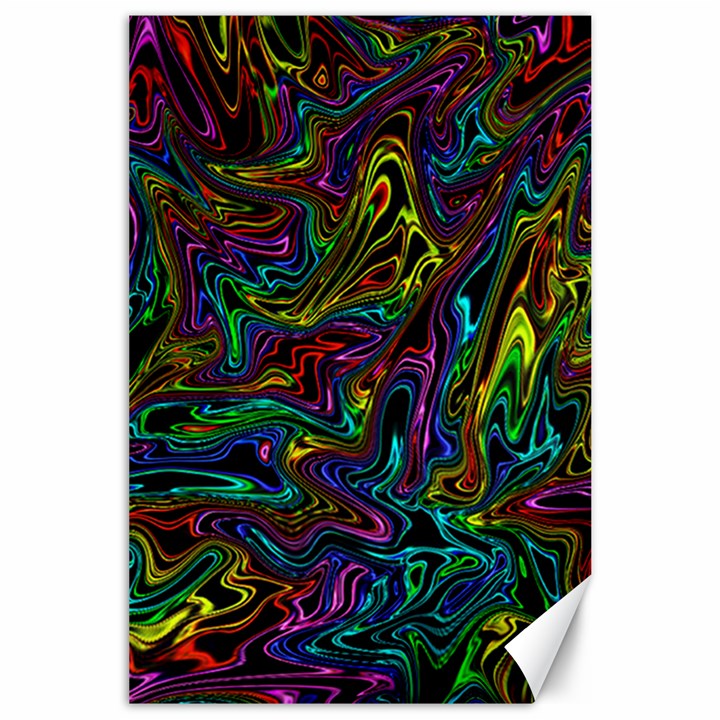 Melting Colours Canvas 24  x 36 