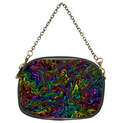 Melting Colours Chain Purse (two Sides) by DimensionalClothing